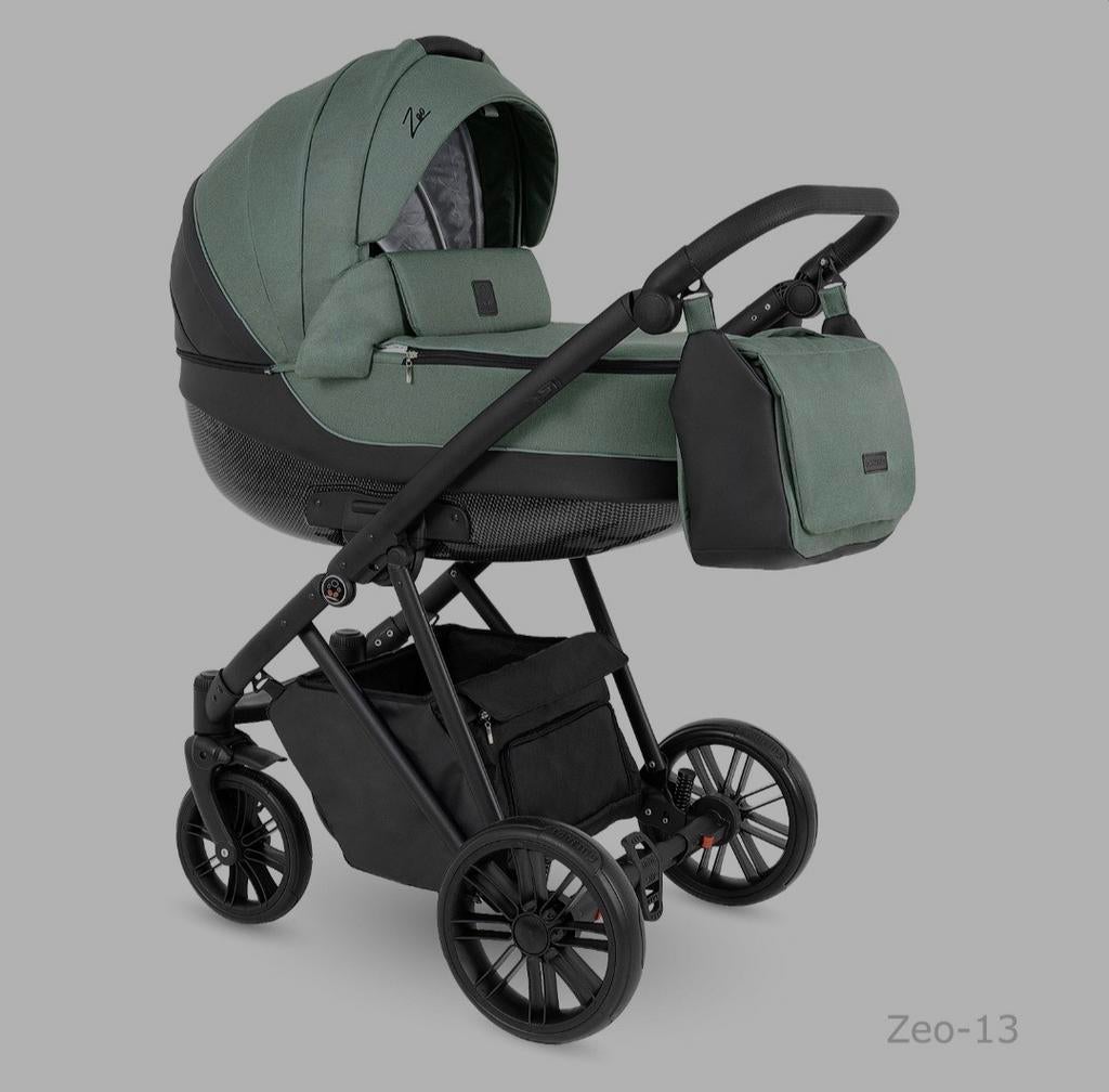 Luxe 3-in-1 Kinderwagen met Reiswieg, Buggy & Maxi-Cosi, Ophalen, Zo goed als nieuw, Verstelbare duwstang
