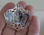zilveren SIAM niëllo broche [138], 4 tot 7 cm, Ophalen of Verzenden, Zo goed als nieuw, Zilver