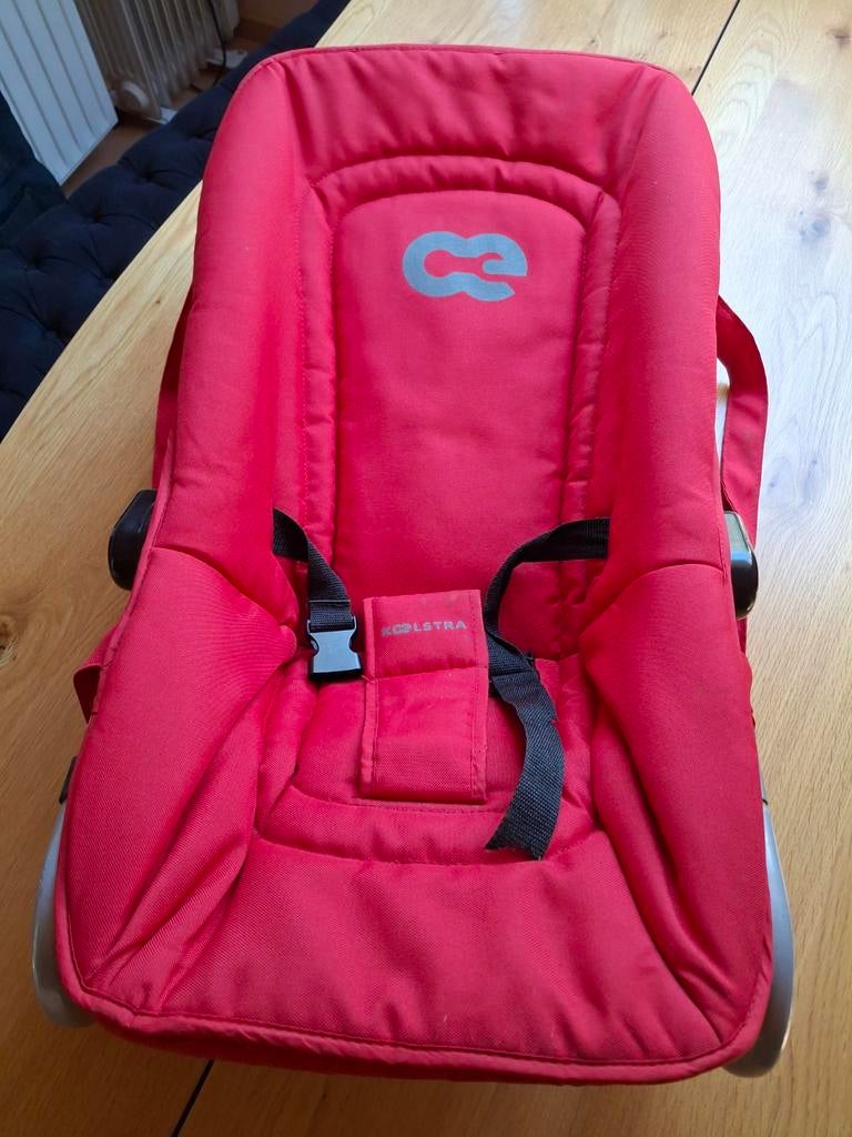 Koelstra baby wipstoel rood, Kinderen en Baby's, Wipstoeltjes, Ophalen