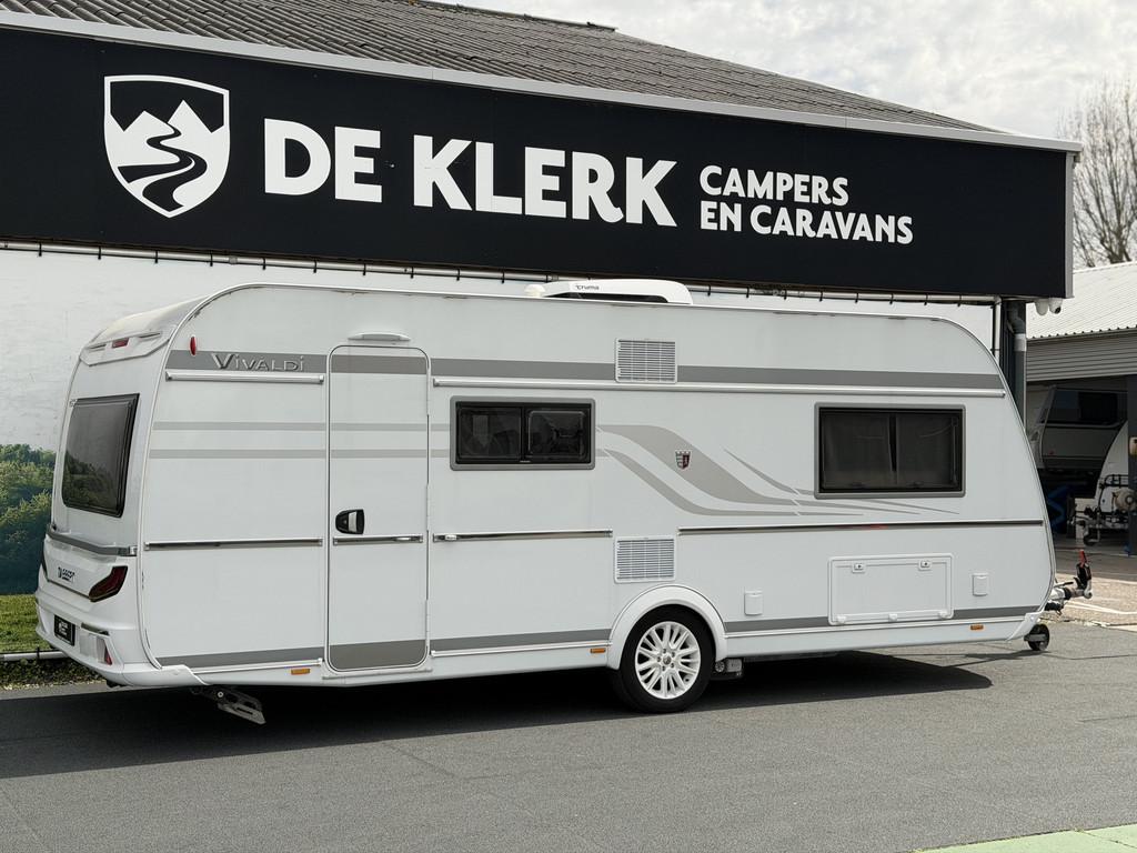 Tabbert VIVALDI 560 EMK (bj 2021), Caravans en Kamperen, Caravans, Bedrijf, Info@deklerkcaravans.nl, Klerk Caravans, de, 8 meter en meer