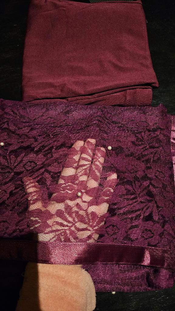 saree/sari, Kleding | Dames, Gelegenheidskleding, Nieuw, Overige typen, Maat 38/40 (M), Paars, Ophalen of Verzenden