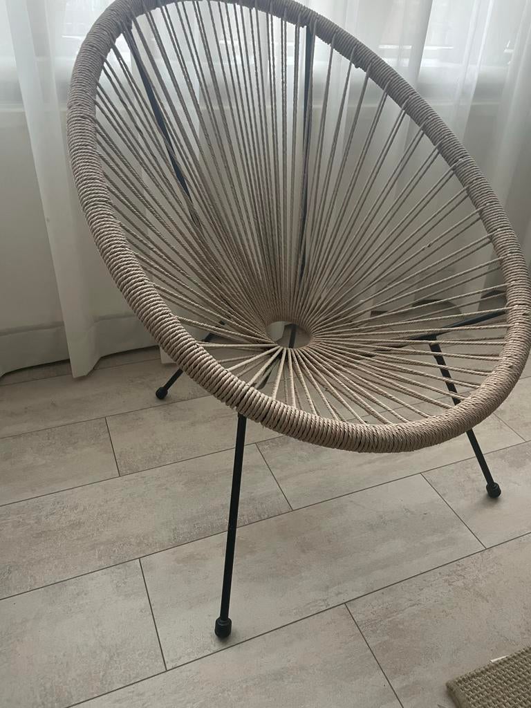 Westwing Lounge Stoel - Binnen & Buiten - Ideaal voor Studen, Huis en Inrichting, Stoelen, Gebruikt, Overige kleuren, Ophalen of Verzenden