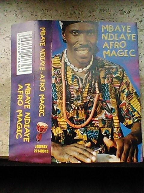 Cassette Mbaye Ndiaye - Afro magic, Cd's en Dvd's, Cassettebandjes, Ophalen, Wereldmuziek, 1 bandje, Zo goed als nieuw
