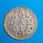 Holland bezemstuiver 1764, Vóór koninkrijk, Zilver, Losse munt, Overige waardes