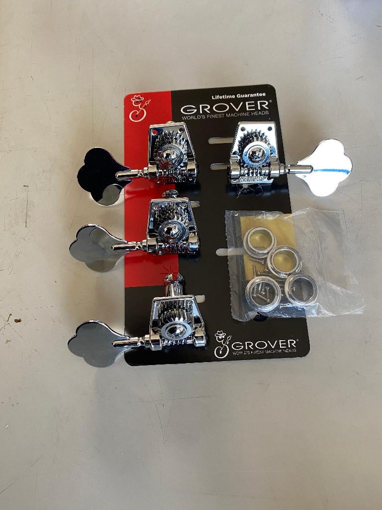 Grover 142C bass tuners, Muziek en Instrumenten, Verzenden, Nieuw, Elektrische basgitaar