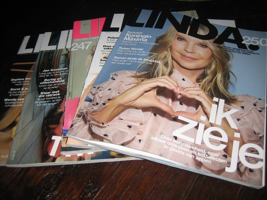 tijdschriften/bladen LINDA, Boeken, Ophalen of Verzenden, Zo goed als nieuw, Damesbladen