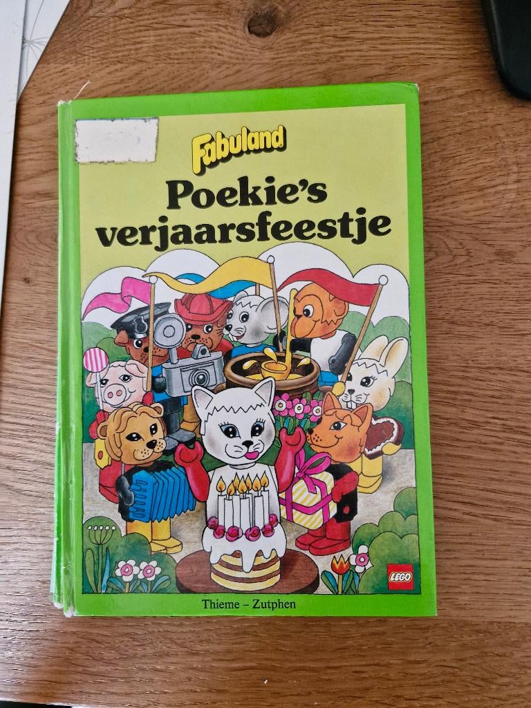 Fabuland leesboek Poekie, Ophalen of Verzenden, Gebruikt