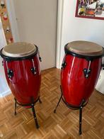 Congaset met standaards.., Ophalen, Zo goed als nieuw, Trommel