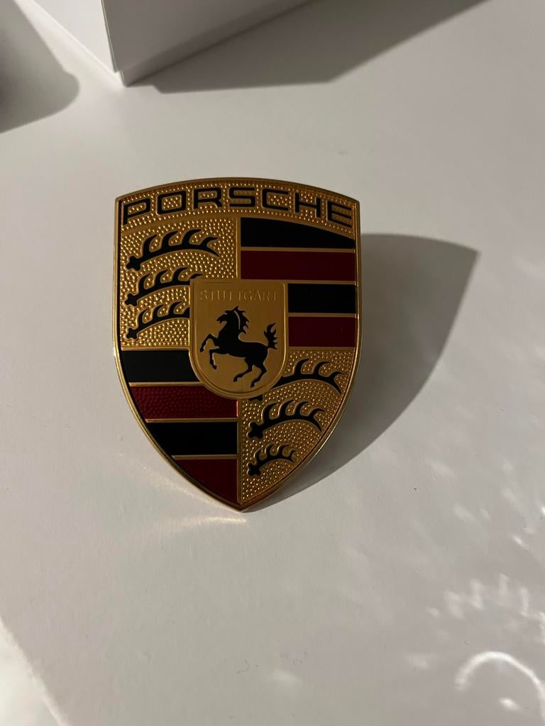 Origineel Porsche Embleem - Hoogwaardige Kwaliteit, Ophalen of Verzenden, Nieuw, Porsche