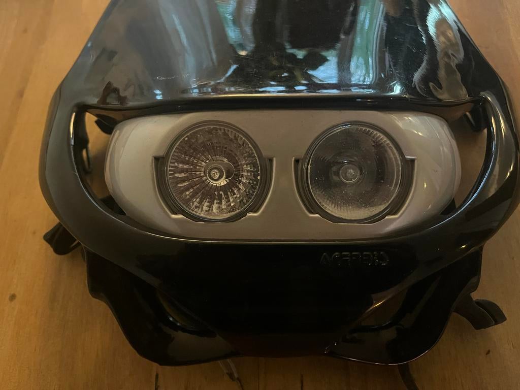 Acerbis enduro koplamp, Motoren, Ophalen of Verzenden, Gebruikt