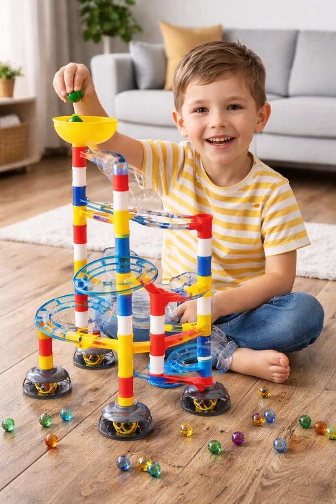 Quercetti Migoga knikkerbaan set (3 dozen) – compleet met kn, Kinderen en Baby's, Speelgoed | Vtech, Ophalen