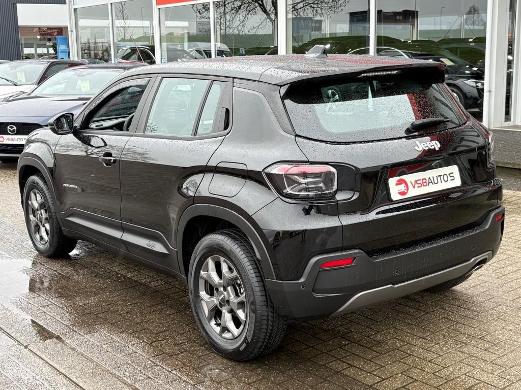 Jeep AVENGER 1.2 LONGITUDE HALF-LEER NAVI CARPLAY CAMERA AIR, 101 pk, Gebruikt, 1199 cc, Met garantie (alle)