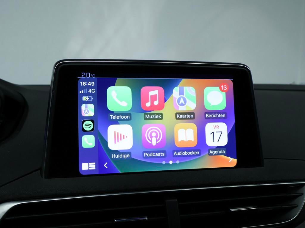 Peugeot 5008 1.2 PureTech Allure 7P Sport (APPLE CARPLAY,NAV, Gebruikt, 1199 cc, 7 stoelen, Zwart