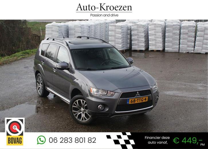 Mitsubishi Outlander 2.0 Edition Two | Org NL | Schuifdak |, Auto's, Mitsubishi, Bedrijf, Te koop, Outlander, ABS, Airbags, Airconditioning