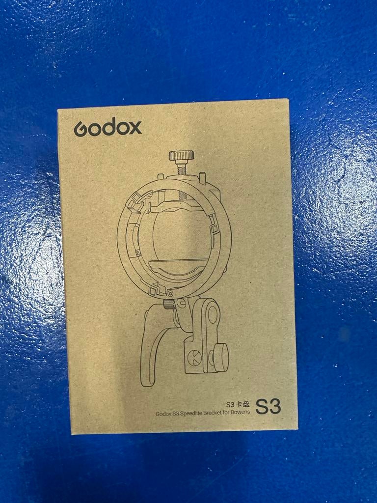 Godox S3 S-type beugel voor flitsers, Ophalen of Verzenden, Zo goed als nieuw, Lamp of Flitsset