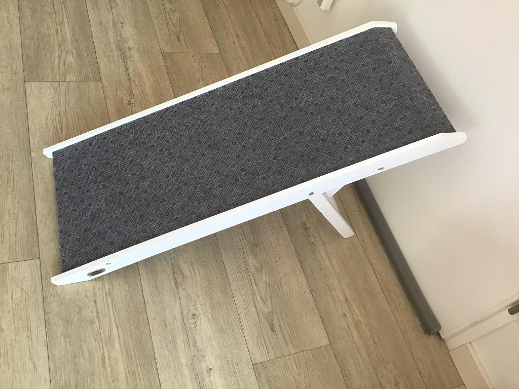 Hondenloopplank, Ophalen, Zo goed als nieuw