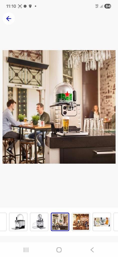 Heineken The Sub Biertap - Perfect voor thuisgebruik, Witgoed en Apparatuur, Thuistaps, Ophalen of Verzenden, Zo goed als nieuw