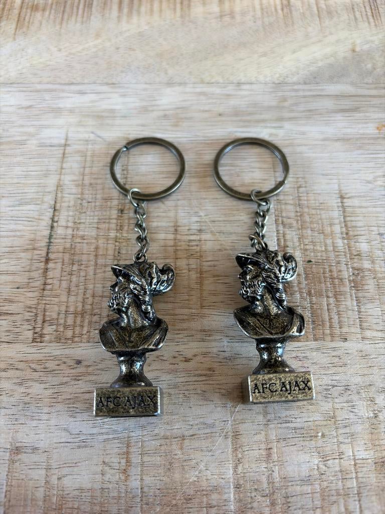 Originele Ajax sleutelhangers - Set van 2, Ophalen of Verzenden, Zo goed als nieuw, Sport