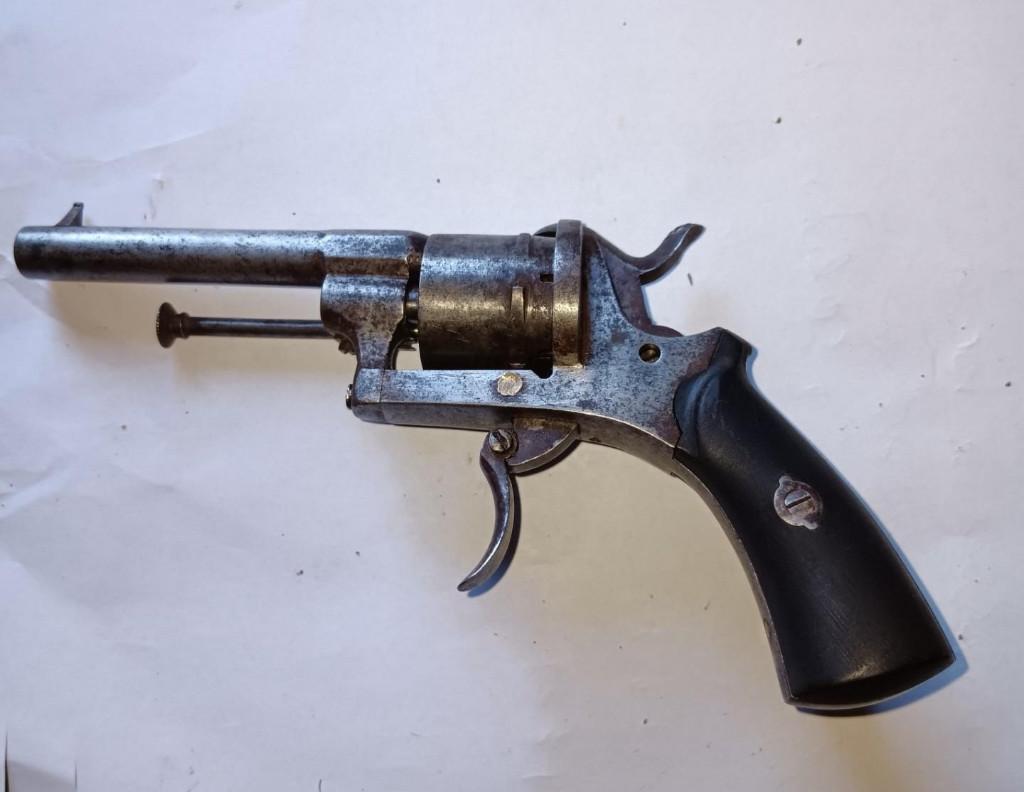 Lefaucheux type 7mm penvuur revolver, Antiek en Kunst, Antiek | Overige Antiek, Ophalen of Verzenden