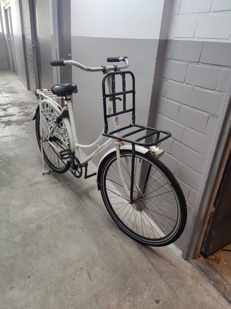 fiets opknapper Highlander, Fietsen en Brommers, Fietsen | Dames | Damesfietsen, Terugtraprem, 56 cm of meer, Ophalen, Overige merken