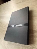 Sony PlayStation 2 Slim Console - geen kabels, Spelcomputers en Games, Ophalen, Gebruikt, Zwart, Zonder controller