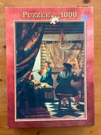 Vermeer Puzzel 1000 Stukjes - Allorgie op Schilderkunst, Hobby en Vrije tijd, Denksport en Puzzels, Ophalen of Verzenden, 500 t/m 1500 stukjes
