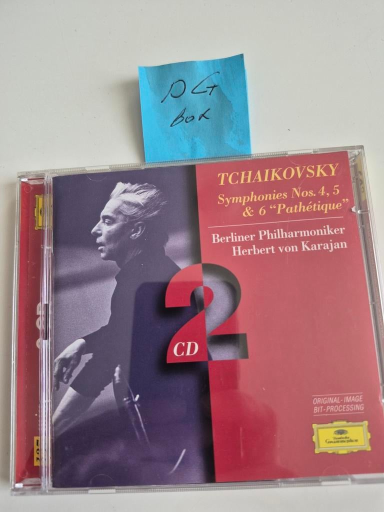 Tchaikovsky: Symfonieën 4, 5 & 6 - Berliner Philharmoniker, Gebruikt, Boxset, Ophalen of Verzenden, Romantiek