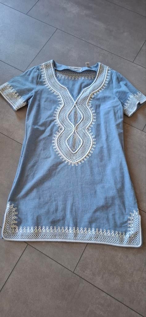 Scotch & Soda jurk jeansjurk zomerjurk maat s 36 izgs, Blauw, Scotch & Soda, Ophalen of Verzenden, Maat 36 (S)