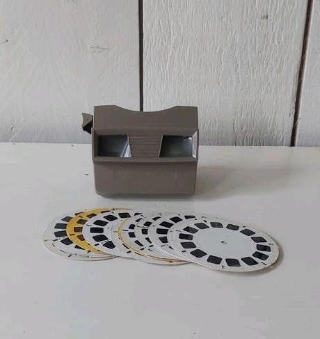 3d view-master vintage speelgoed stereoscoop diaschijfjes NL, Ophalen of Verzenden, Kunststof, Overige thema's