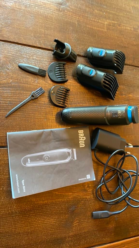 Braun tondeuse/ baardtrimmer, Ophalen of Verzenden, Zo goed als nieuw, Haarverzorging