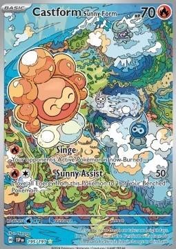 CASTFORM sunny form 195/191 - SURGING SPARKS, Ophalen of Verzenden, Nieuw, Losse kaart, Foil