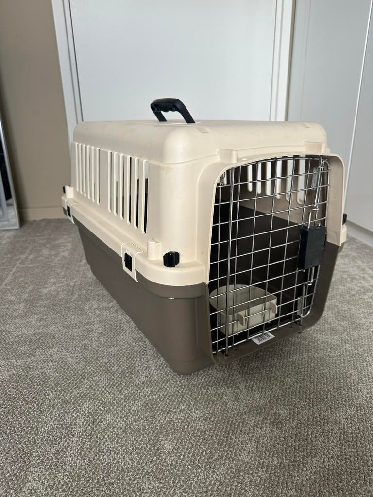 Bench vliegtuig transport hond kat huisdier maat S, Ophalen, Zo goed als nieuw