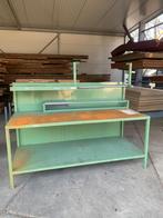 Stalen werkbank, Doe-het-zelf en Verbouw, Werkbanken, Ophalen, Gebruikt