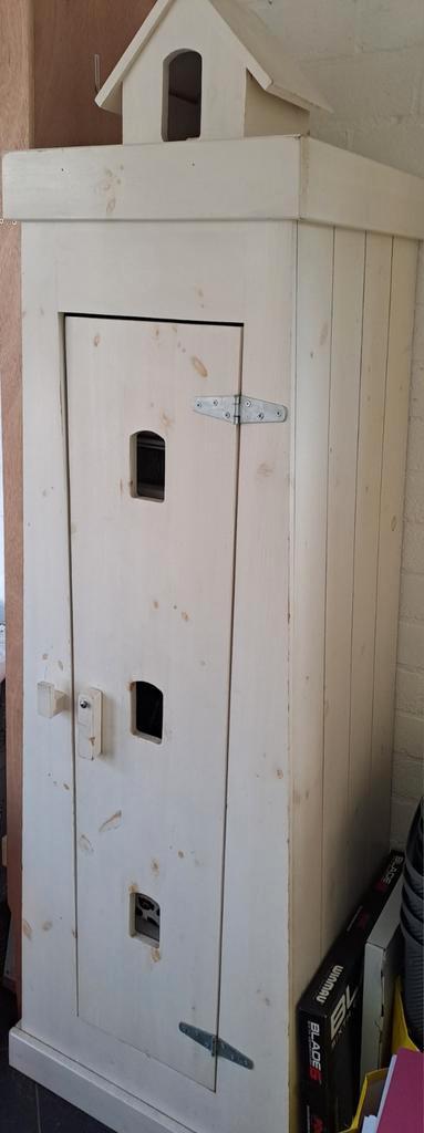 Vuurtoren kast - Landelijke uitstraling - Babykamer, Huis en Inrichting, Kasten | Kledingkasten, Gebruikt, 150 tot 200 cm, 50 tot 100 cm