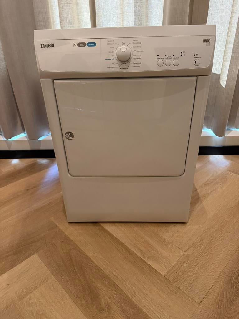 Zanussi droger nooit gebruikt, Ophalen of Verzenden, Zo goed als nieuw, Luchtafvoer