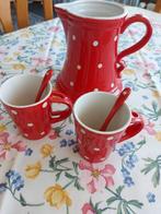 trio servies rood met witte stip, Ophalen, Nieuw, Overige stijlen, Overige typen