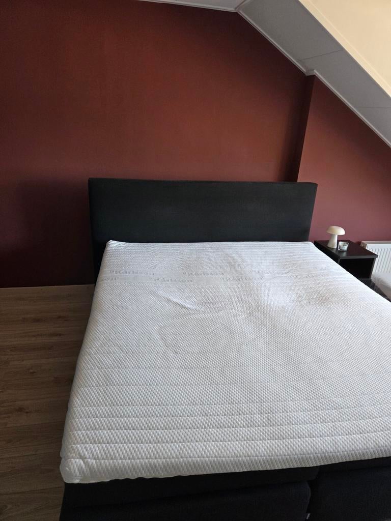 Boxspring 180x200 Beterbed met Karlsson topper, Huis en Inrichting, Slaapkamer | Bedden, Gebruikt, Tweepersoons, 180 cm, 200 cm