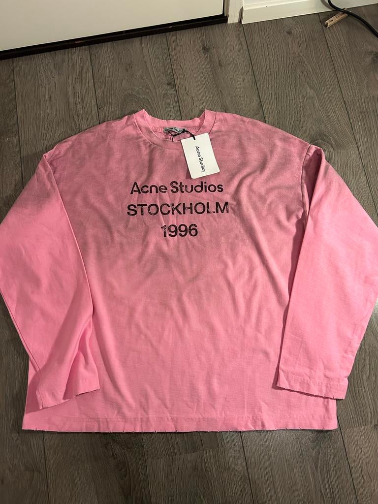Acne Studios longsleeve maat M, Kleding | Dames, T-shirts, Maat 38/40 (M), Verzenden, Zo goed als nieuw, Lange mouw
