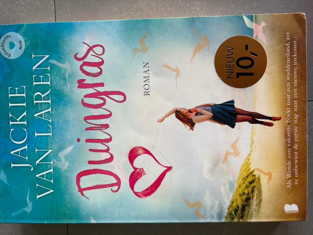 Duingras - Eilandliefde-serie deel 1 - Jackie van Laren, Ophalen of Verzenden, Gelezen, Nederland