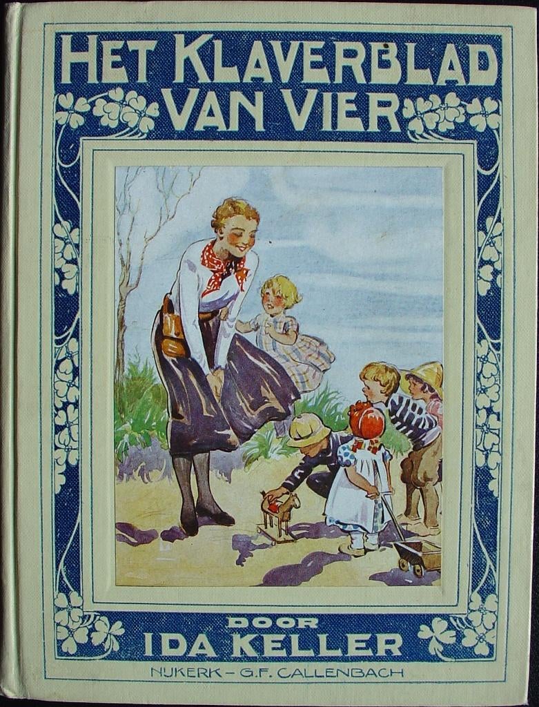 Het klaverblad van vier boek, Ophalen of Verzenden, Ida Keller