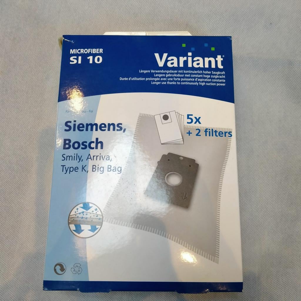 Stofzuigerzakken 5x Siemens en Bosch (Smily, Arriva, Ty, Ophalen of Verzenden, Nieuw
