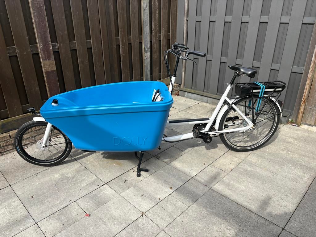 Elektrische bakfiets (Dolly), Fietsen en Brommers, Fietsen | Bakfietsen, Overige merken, Huif, Ophalen of Verzenden, Zo goed als nieuw