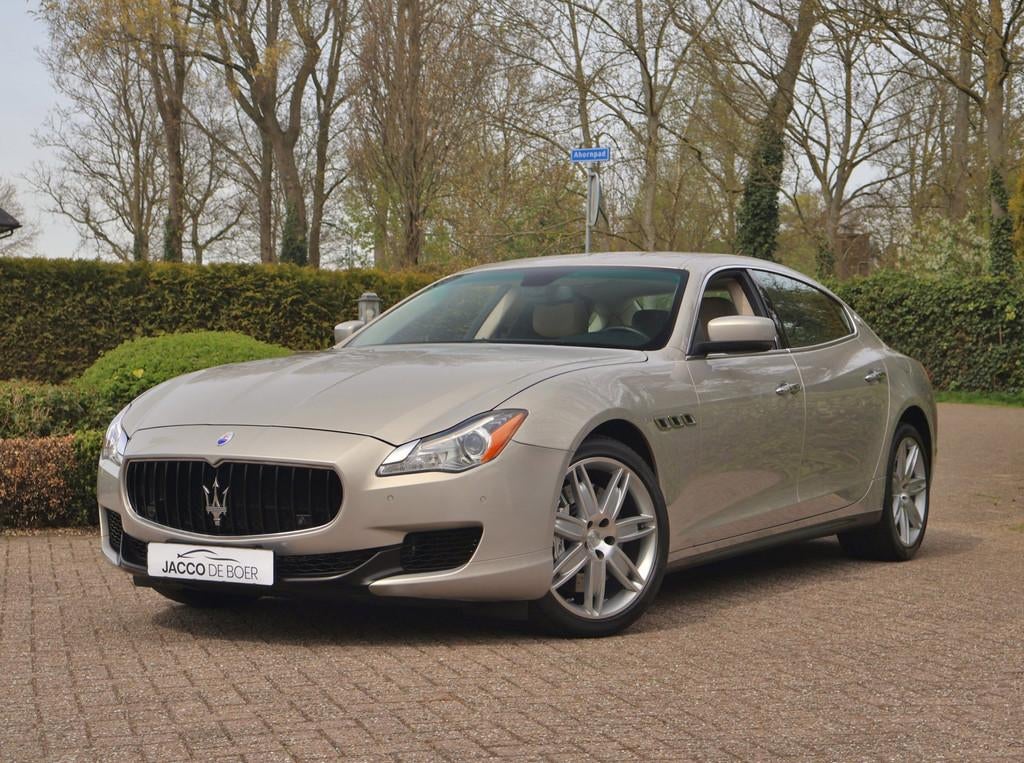 Maserati Quattroporte 3.8 V8 GTS, Auto's, Maserati, Automaat, Euro 5, Achterwielaandrijving, Gebruikt