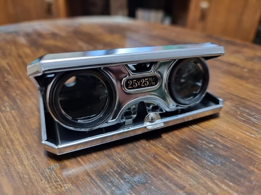 opera verrekijker 2.5x25 vintage Japan, Verzenden