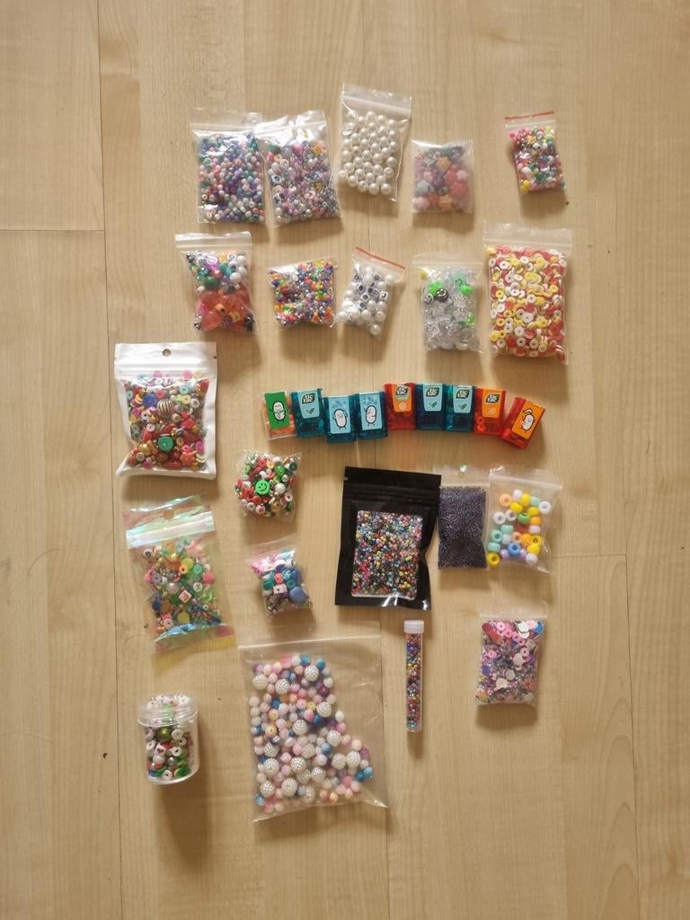 Grote kralen set, Hobby en Vrije tijd, Kralen en Sieraden maken, Ophalen of Verzenden, Nieuw, Kraal