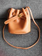 Mini bucket bag, verstelbare schouderband cognac kleur, Ophalen of Verzenden, Nieuw, Bruin, Schoudertasje