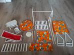 Barbie tuinmeubel set
Oranje, Vintage jaren 70, Ophalen of Verzenden