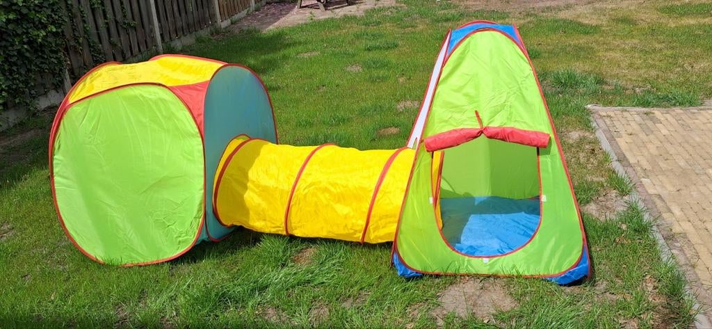 Gereserveerd.Pop-up speeltent m tunnel - Snel op te zetten!, Ophalen