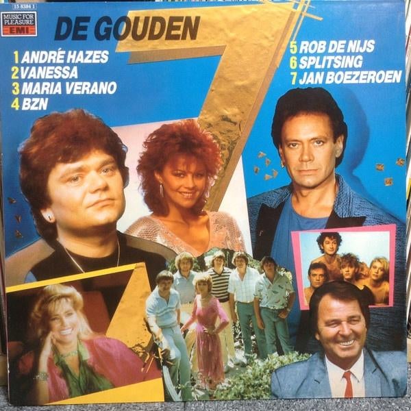 Pop L.P. (1986) De GOUDEN 7 (met Splitsing), Ophalen of Verzenden, Gebruikt, 12 inch