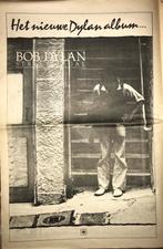 Paginagrote A3 advertentie BOB DYLAN Street Legal release, Ophalen of Verzenden